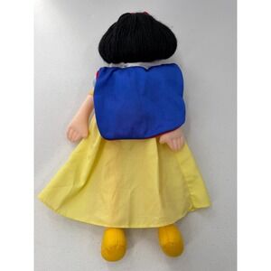 Disney | Toys | Mattel Disney Snow White Plush Doll 993 Vinyl Face Yarn ...